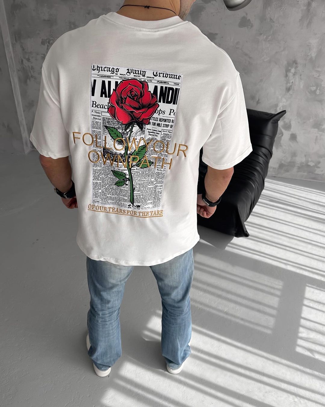 FLOWER - Oversize t-shirt