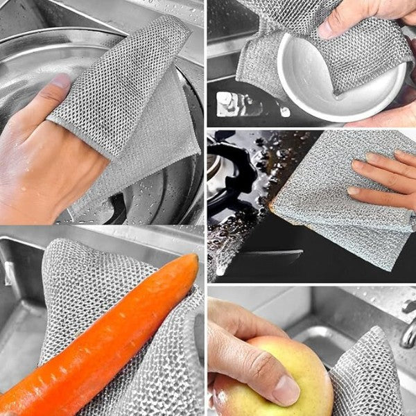 Chiffons anti-rayures مناديل تنظيف متعددة الوظائف غير قابلة للخدش (10 قطع)