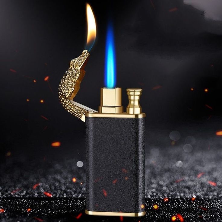 Briquet Double Flamme