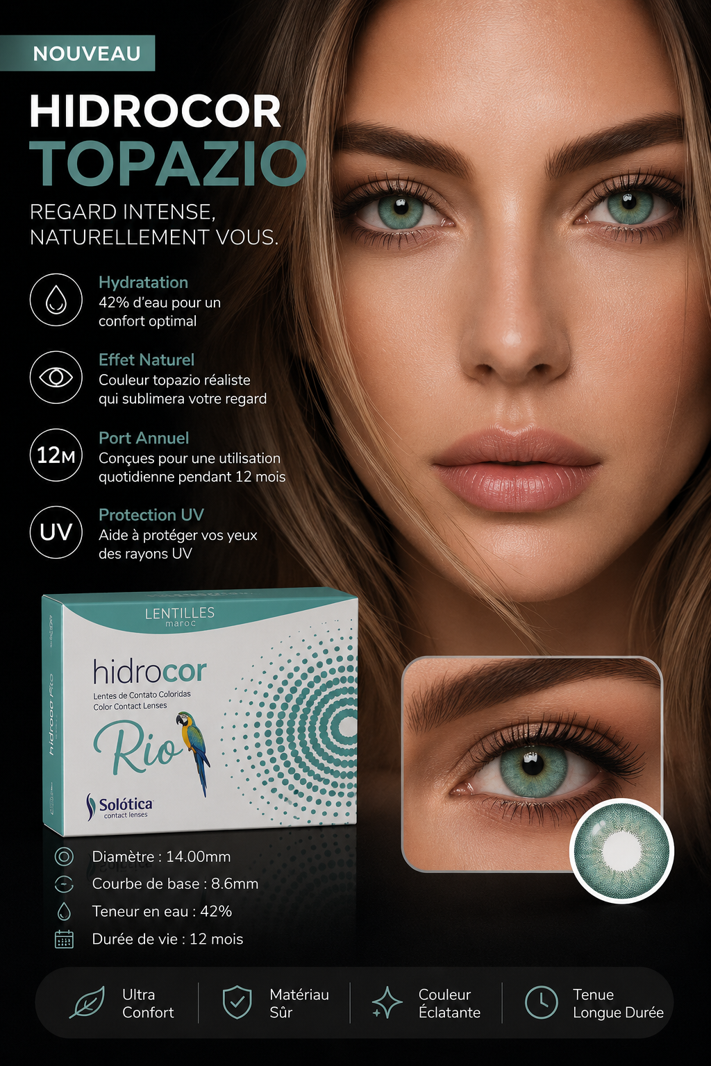 Hidrocor - Lentilles Effet Naturel