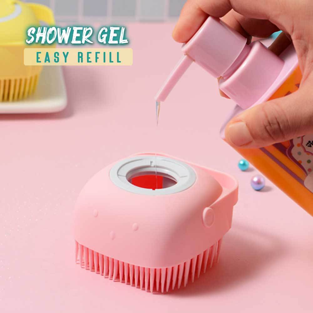 Brosse Douche⎮فرشاة حمام سيليكون فائقة النعومة تمنحك تجربة استحمام مثالية
