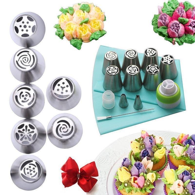 Déco Gâteaux | أدوات تزيين الكيك - مجموعة من 8 أشكال جميلة ومختلفة