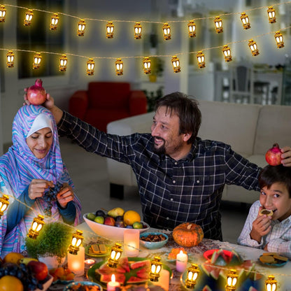 Ramadan décorative - ستائر أضواء زينة رمضانية مصباح فانوس 3 أمتار