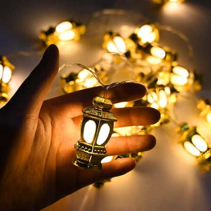 Ramadan décorative - ستائر أضواء زينة رمضانية مصباح فانوس 3 أمتار