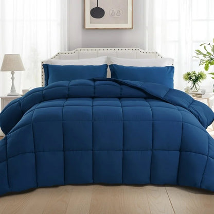 Couette Coton 6 Pièces - كوات لشخصين ( Bleu )