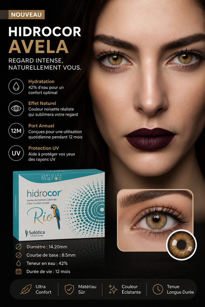 Hidrocor -  Lentilles Effet Naturel