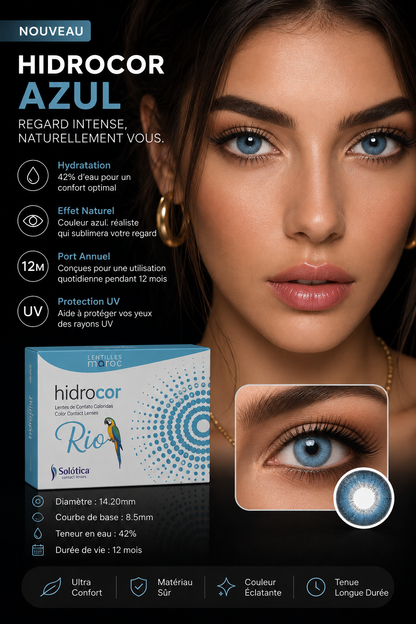 Hidrocor -  Lentilles Effet Naturel