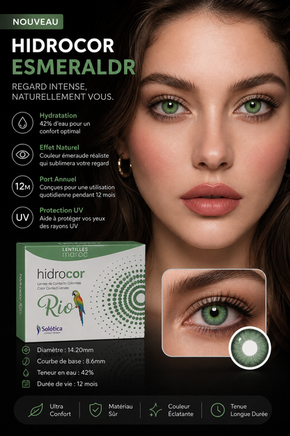 Hidrocor -  Lentilles Effet Naturel