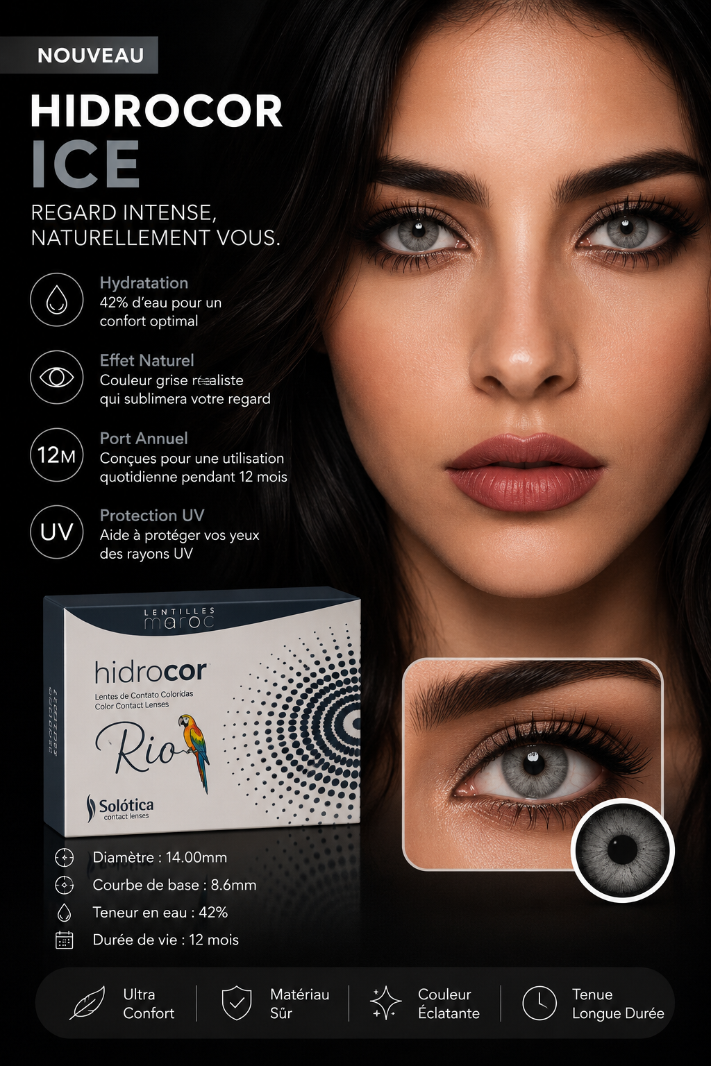 Hidrocor -  Lentilles Effet Naturel