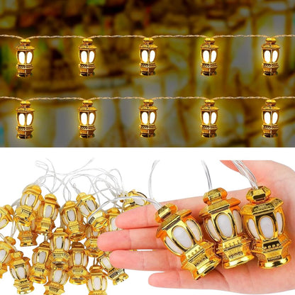 Ramadan décorative - ستائر أضواء زينة رمضانية مصباح فانوس 3 أمتار