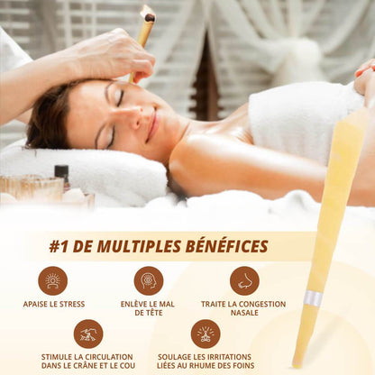 Bougies d’oreilles - شموع الهوبي لتنظيف الأذن وإراحتها