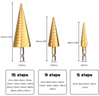 3 Pcs Forets Étagés