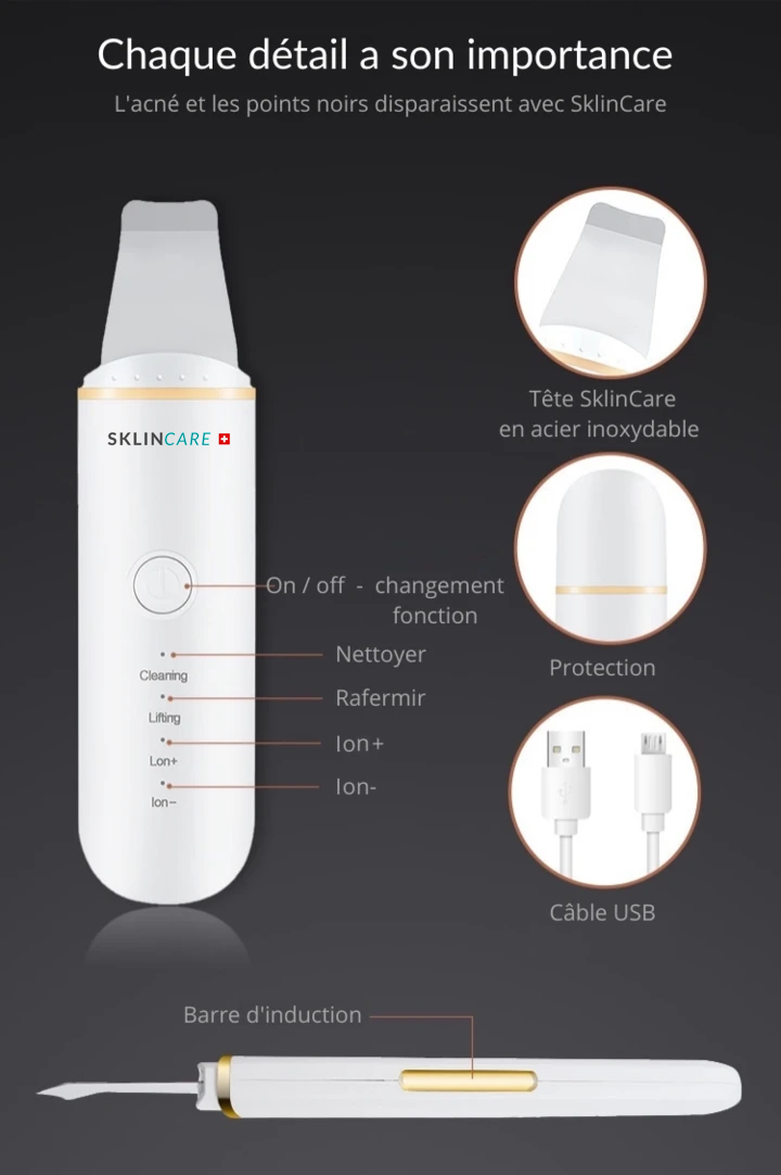 Epurateur de peau à ultrasons