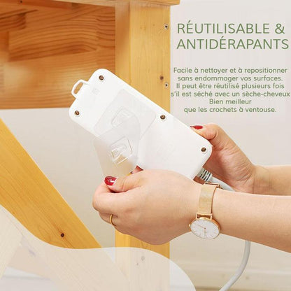 AccrochTout™ ⎮Support Adhésif De Rangement