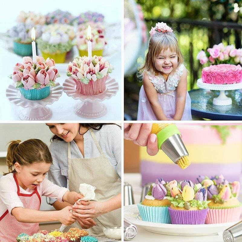 Déco Gâteaux | أدوات تزيين الكيك - مجموعة من 12 أشكال جميلة ومختلفة