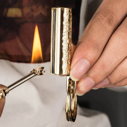 Briquet Dragon Allumette Gold