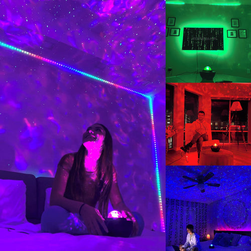 Projecteur⎮Ciel Galaxy + Bluetooth Music